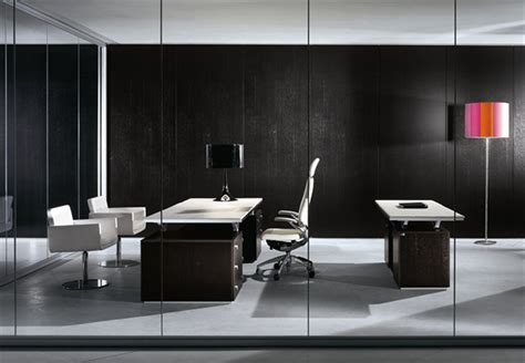 Black And White Office Furniture By Bibini White Office Decor Black