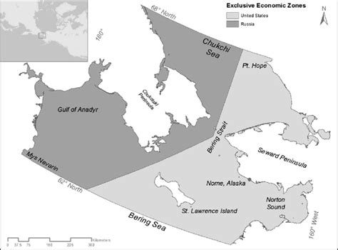 Bering Strait Study Region Download Scientific Diagram