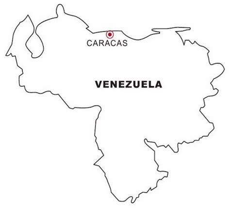 Mapas De Venezuela Para Descargar E Imprimir Con Regiones Capitales