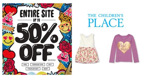 The Childrens Place 50 Off Sitewide 70 Off Clearance Southern
