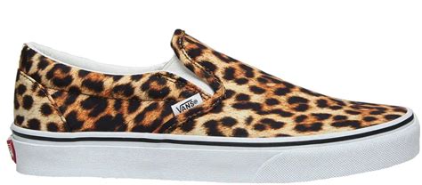 vans leopard classic slip on sneakers only £51 runrepeat