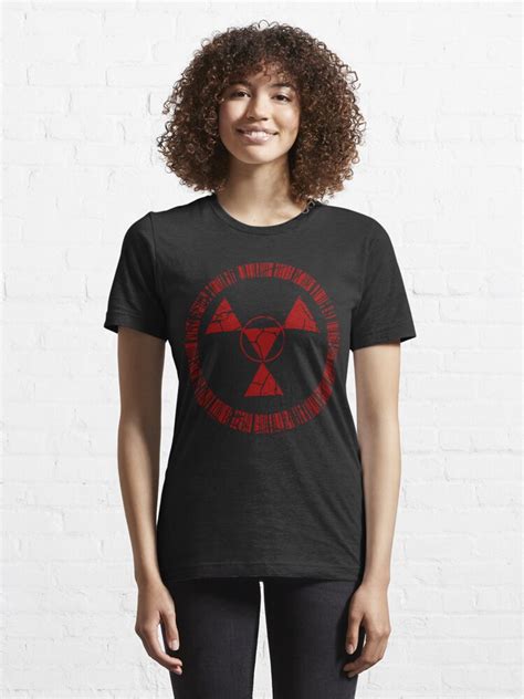 Digital Hazard Symbol T Shirt For Sale By Chronostar Redbubble