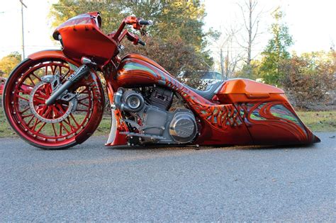 We offer motorcycles from the different indian® models like scout®, vintage®, springfield®, chieftain®, and roadmaster®. Red/Orange Custom Bagger | Camtech Custom Baggers | Bike ...