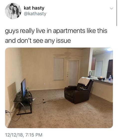 Guys Really Live In Apartments Like This Is Our New Favorite Twitter