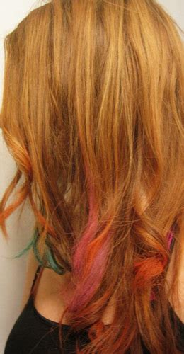 Celebrity Hairspiration How To Lauren Conrads Dip Dye Tips