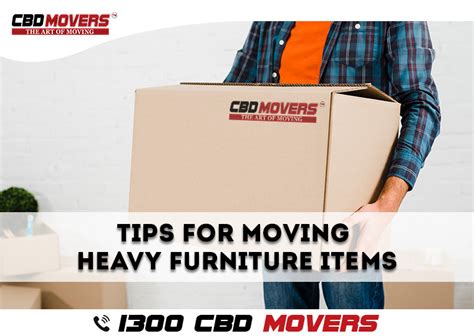 Tips For Moving Heavy Furniture Itemscbd Movers™ Call 1300 223 668 Now