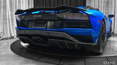 Dmc Lamborghini Aventador S Forged Carbon Fiber Rear Diffuser Fits The