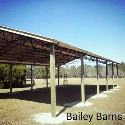 Steel Truss Pole Barn Available In Florida Georgia And Alabama