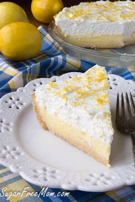 These easter desserts will be a hit at your holiday meal. Sugar-Free Lemon Cream Pie | Recipe in 2020 | Lemon cream ...