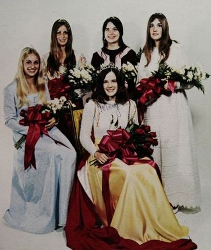 The 1972 Homecoming Queen And Her Court At Snohomish High School