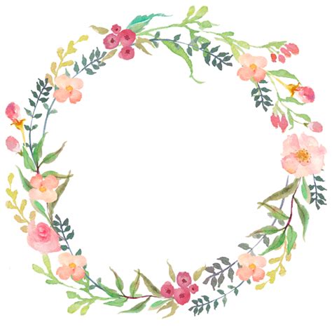 Download High Quality Flower Clipart Wreath Transparent Png Images