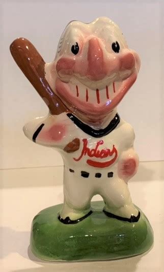 Lot Detail Vintage Cleveland Indians Mascot Bank Wchief Wahoo