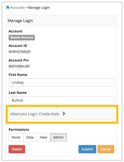 Customizable Login Credentials Converus Support Eyedetect Support