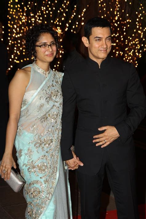 Perfectionist and wife were seen together at a suburban multiplex. Aamir Khan with wife Kiran Rao at the 40th Birthday Party ...