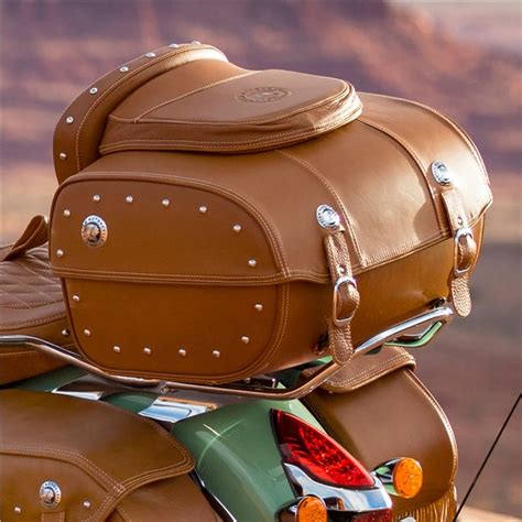 Quick Release Genuine Leather Trunk By Indian Motorcycle 2016 Indian
