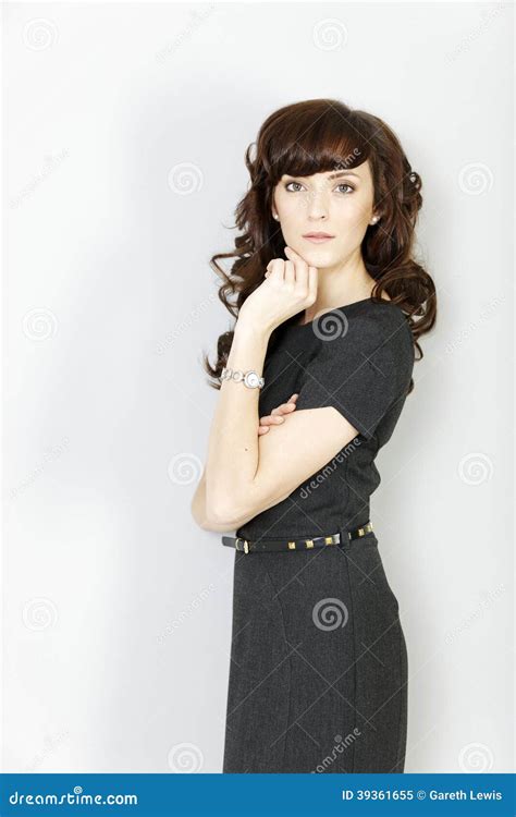 Business Woman Looking Worried Stock Image Image Of Angry Business