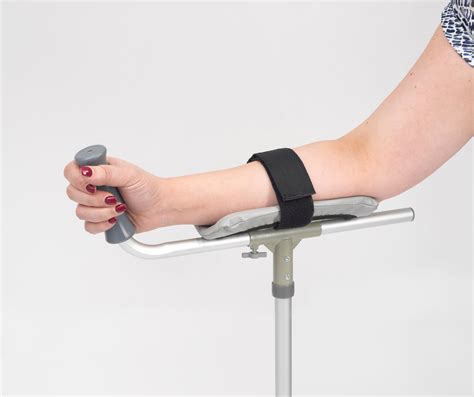 Drive Adjustable Elbow Crutches Padded Forearm Trough Platform Walking