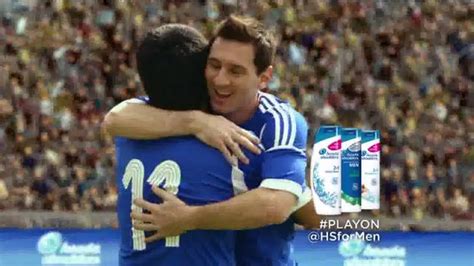 Head And Shoulders Tv Commercial Playon Featuring Lionel Messi Ispottv
