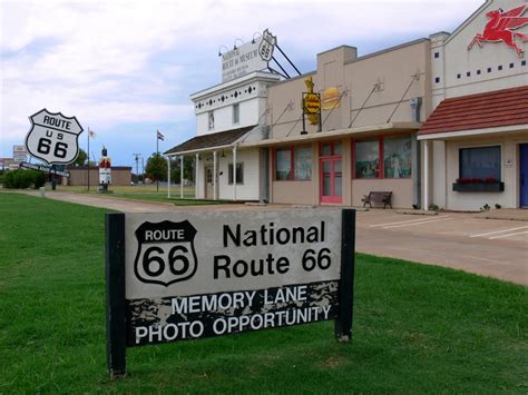 Hitting The Mother Road Historic Route 66 Across The State Of Oklahoma