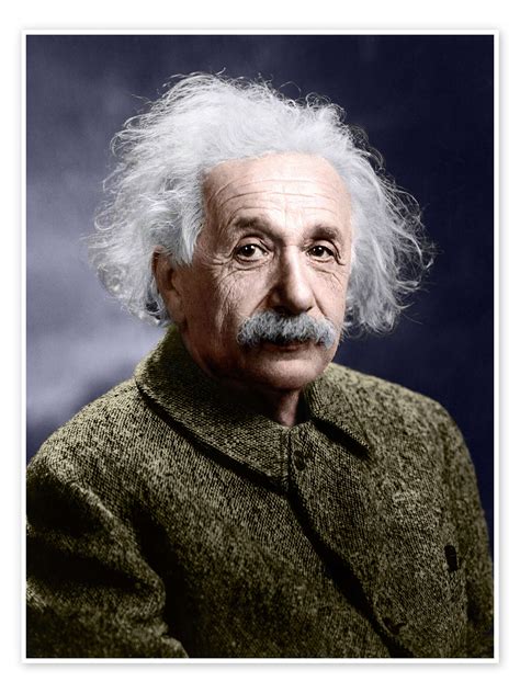 Albert Einstein af Library of Congress som plakat lærredsbillede og