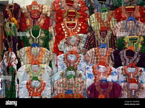 Traditional Clothes For Sale In A Souk Manama Bahrain Stock Photo Alamy