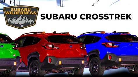 New Subaru Crosstrek Wilderness Edition All Of The Colors