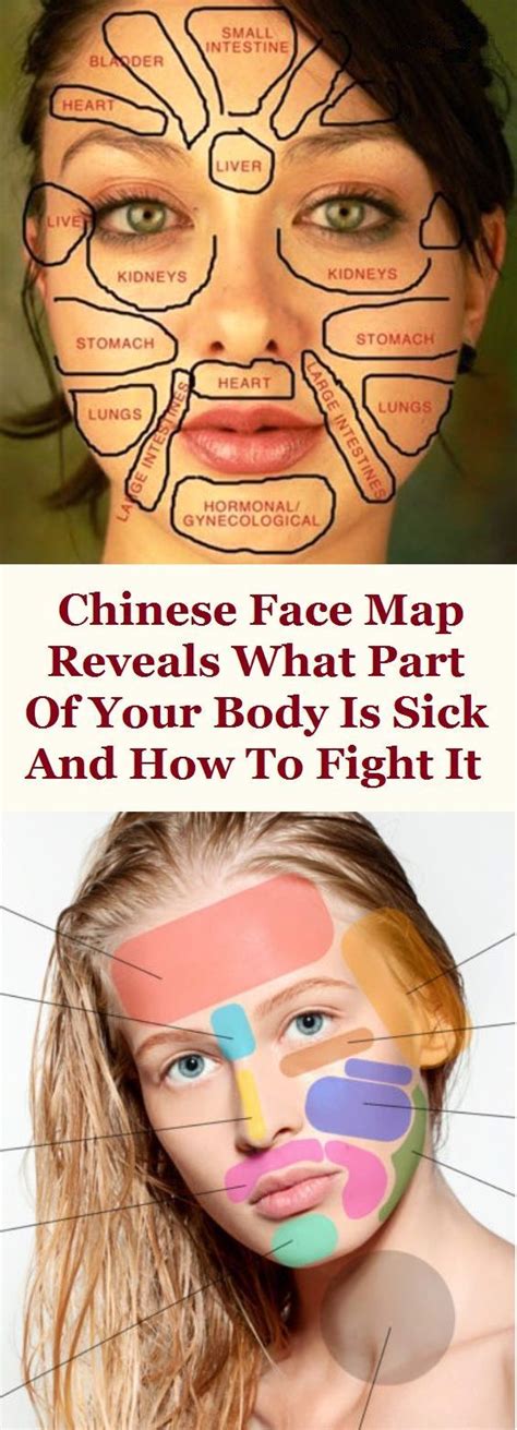 Chinese Face Map Reveals What Part Of Your Body Is Sick And How To