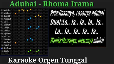 Bayi lagu midi karaoke full lirik lagu midi indonesia 2012. Karaoke Orgen Tunggal - Dangdut - Duet - Aduhai - Rhoma Irama - YouTube