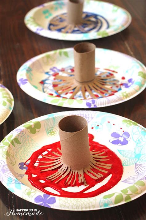 Find art lesson plans, activities and crafts for toddlers and preschoolers between 2 and 5 years old. TP-Roll-Firework-Painting.jpg 720×1,080 pixels | Firework ...