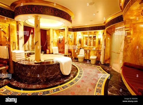 Presidential Suite Deluxe Suite Bathroom Of The Burj Al Arab Luxury