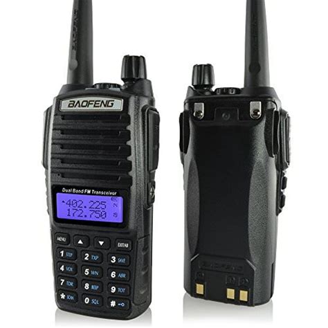 Baofeng Uv 82 Dual Band 136 174400 520 Mhz Fm Ham Two Way Radio Transceiver Ht With Battery