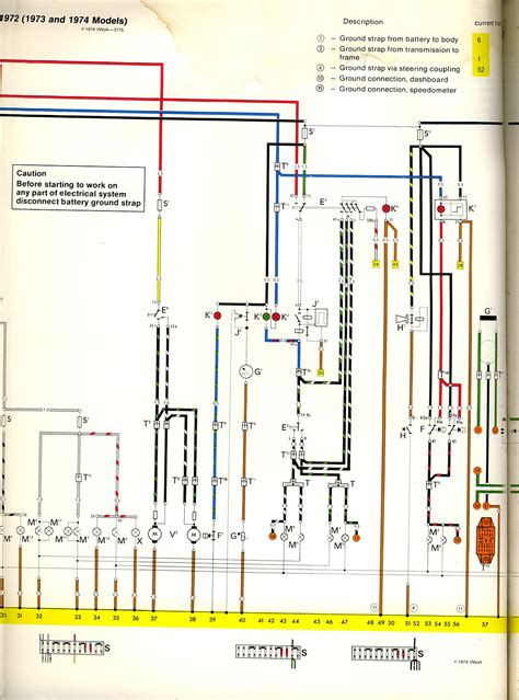 1973 74 Bus Wiring Diagram