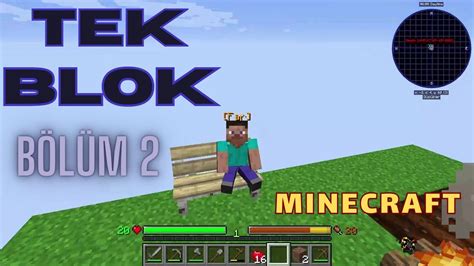Minecraft Tek Blokta Skyblock Bölüm 2 Youtube