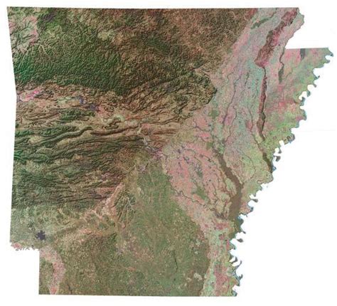 Map Of Arkansas Cities And Roads Gis Geography