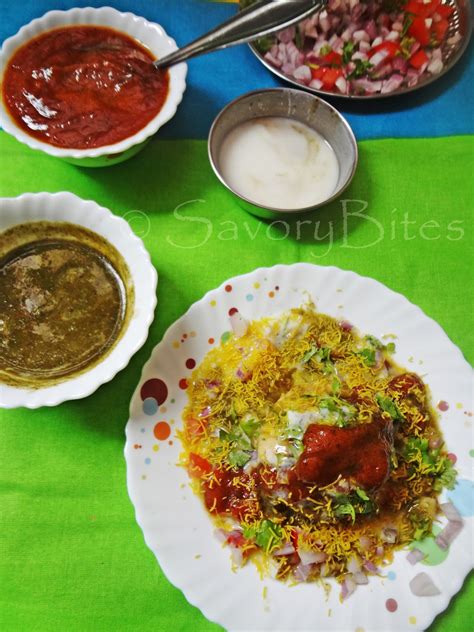 Savory Bites Recipes Kachori Chaat
