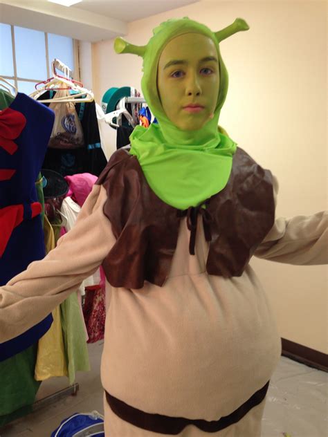 Shrek Jr Costume Shrek DIY Shrek Costume Duo Halloween Costumes Halloween Party Diy