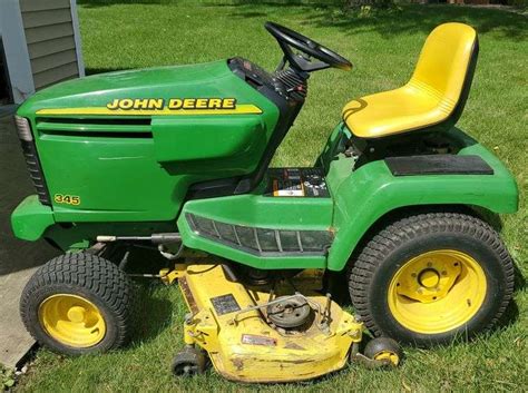 John Deere 345 Lawn Tractor 48 In Mulcher Deck Sherwood Auctions
