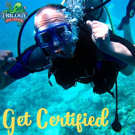 Scuba Certification Course Learn To Scuba Trilogy Dive Center