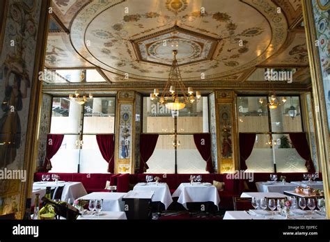 The Historic Restaurant Le Grand Vefour In Paris Stock Photo Alamy