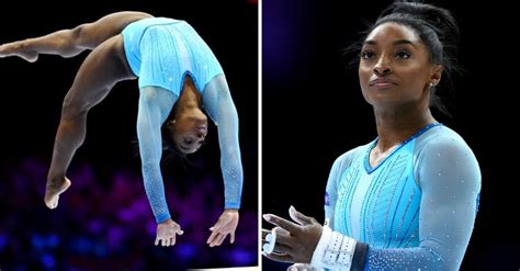 Simone Biles Pulls Off Such An Impressively Difficult Gymnastics Move