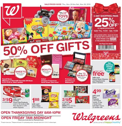 We did not find results for: Walgreens Black Friday 2017 Ads, Deals and Sales