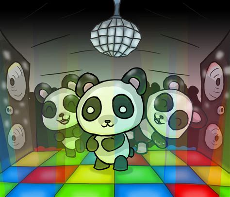 Disco Pandas By Zurtech On Deviantart
