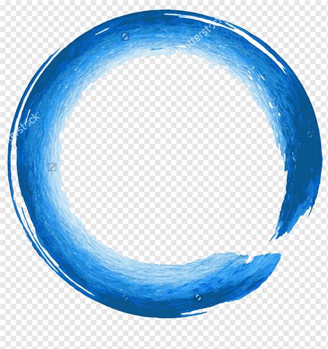 Ilustración De Agua Azul Redonda Círculo Forma Geométrica Gratis