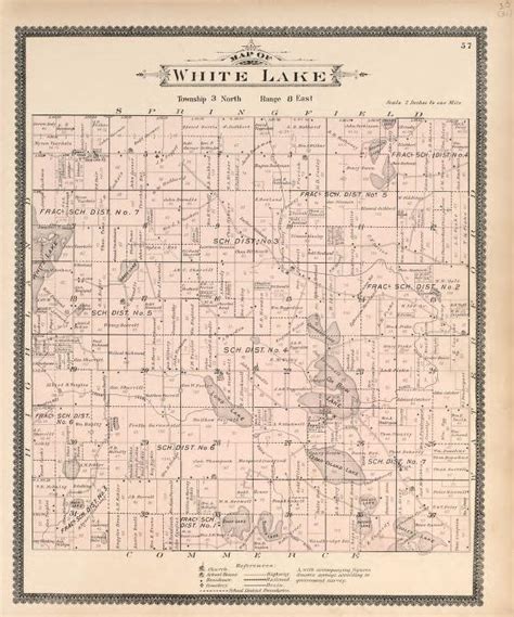 map available online illustrated atlas of oakland county michigan compiled from official