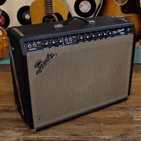 1967 Fender Pro Reverb Blackface 2x12 Tube Amplifier
