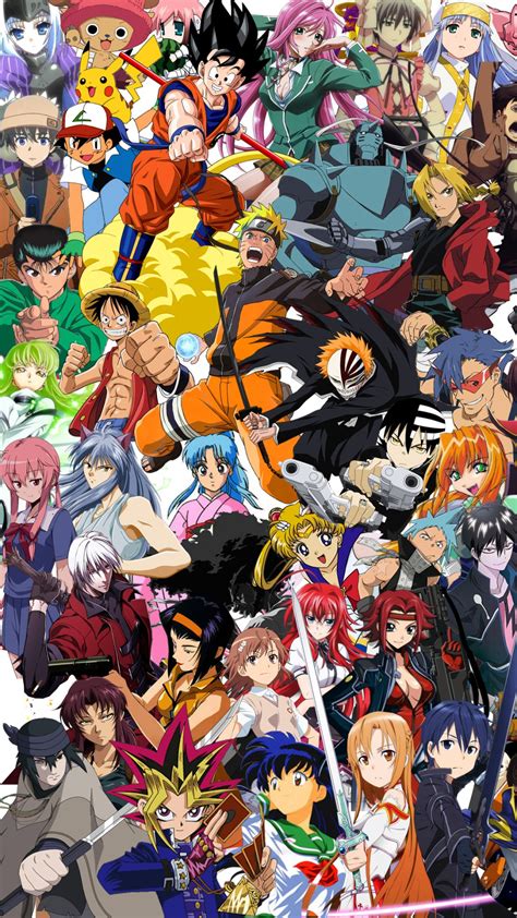 Download Anime Crossover Wallpaper Id By Plutz88 Animes Crossover