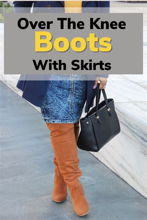 How To Wear Over The Knee Boots With A Skirt Outfit Ideas — Pattys