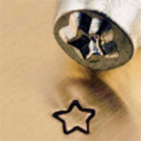 Fun Star Metal Stamp Impressart Design Metal Stamp 3mm Steel Etsy