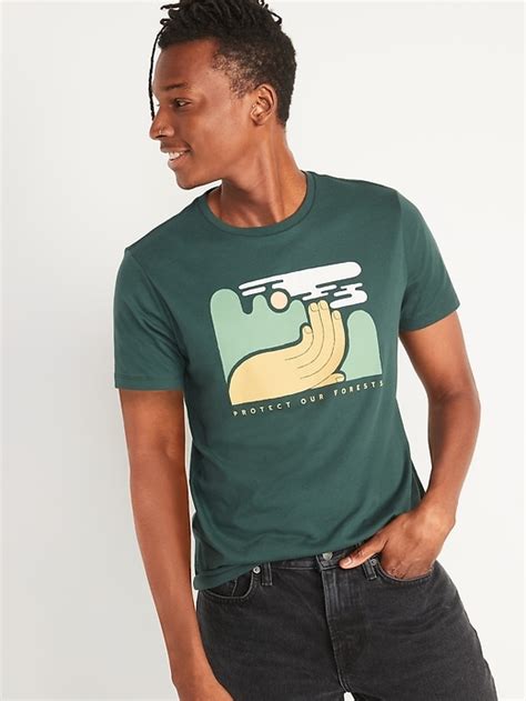Soft Washed Graphic T Shirt For Men Old Navy