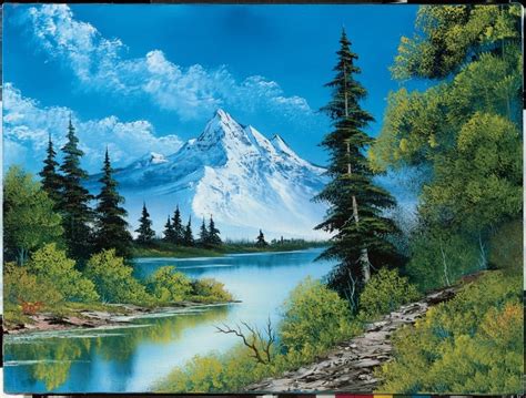 View 25 Artist Bob Ross Paintings For Sale